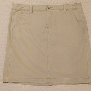 Aeropostale Designed in NYC Women's Khaki Skirt